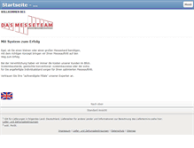 Tablet Screenshot of das-messeteam.net